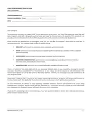 Staff Performance Evaluation Survey Form Template
