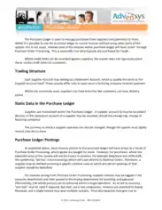 Free Download PDF Books, Purchase Ledger Sample Template