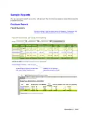 Free Download PDF Books, Employee Payroll Report Sample Template