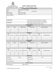 Payroll Journal Entry Form Sample Template