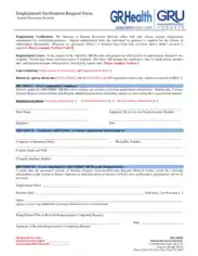 Free Download PDF Books, Employment Verification Request Form Template