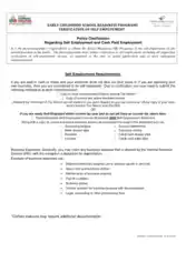 Free Download PDF Books, Self Employment Verification Form Template