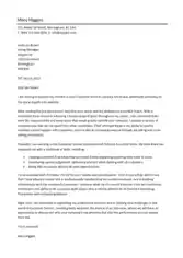 Cover Letter For Customer Service Job Template