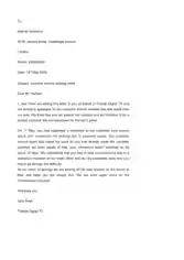Free Download PDF Books, Sample Customer Service Apology Letter Template