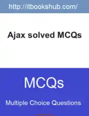Free Download PDF Books, Ajax Solved Mcqs