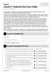 Free Download PDF Books, Charity Deregistration Form Template