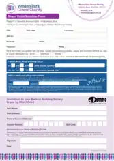 Free Download PDF Books, Charity Direct Debit Mandate Form Template