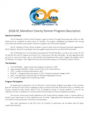 Free Download PDF Books, Charity Marathon Program Template