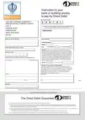 Free Download PDF Books, Community Charity Direct Debit Form Template