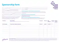 Free Download PDF Books, Community Sponsorship Cheque Form Template
