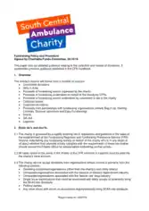 Free Download PDF Books, Sample Charity Fundraising Policy Template
