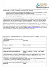 Free Download PDF Books, Sample Charity Membership Form Template