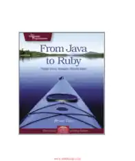 Free Download PDF Books, From Java To Ruby – Free Pdf Book