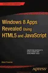 Free Download PDF Books, Windows 8 Apps Revealed Using HTML5 and JavaScript PDF