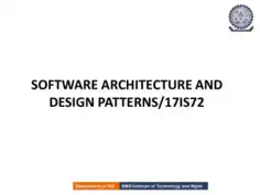 Free Download PDF Books, Software Architecture And Design Patterns