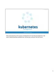 Free Download PDF Books, Kubernetes For Bugineers