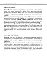 Free Download PDF Books, What Is Visual Basic