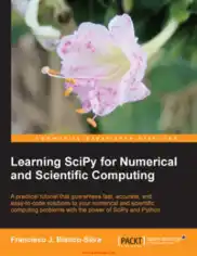 Learning SciPy for Numerical and Scientific Computing –, Learning Free Tutorial Book