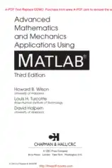 Free Download PDF Books, Advanced Mathematics And Mechanics Applications Using MATLAB 3rd Edition, Pdf Free Download