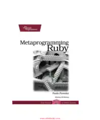 Free Download PDF Books, Metaprogramming Ruby – FreePdfBook