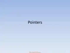 Free Download PDF Books, C++ Pointers Arrays Dynamic Memory – C++ Lecture 2, Pdf Free Download