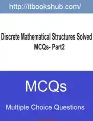Free Download PDF Books, Discrete Mathematical Structures Solved Mcqs Part2