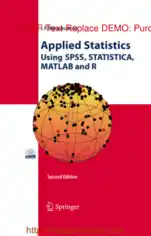 Free Download PDF Books, Applied Statistics Using Spss Statistica MATLAB And R