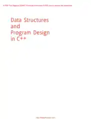 Free Download PDF Books, Data Structures And Program Design In C++