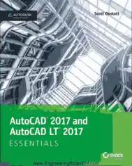 Free Download PDF Books, AutoCAD 2017 and AutoCad LT 2017 Essentials, Download Full Books For Free