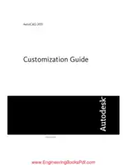 Free Download PDF Books, AutoCAD Customization Guide