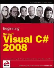 Free Download PDF Books, Beginning Microsoft Visual C# 2008 –, Ebooks Free Download Pdf