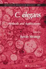 Free Download PDF Books, C.elegans Methods and Applications – FreePdf-Books.com